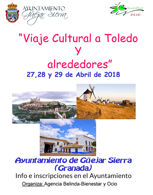 Cambio de viaje a Sevilla por Toledo